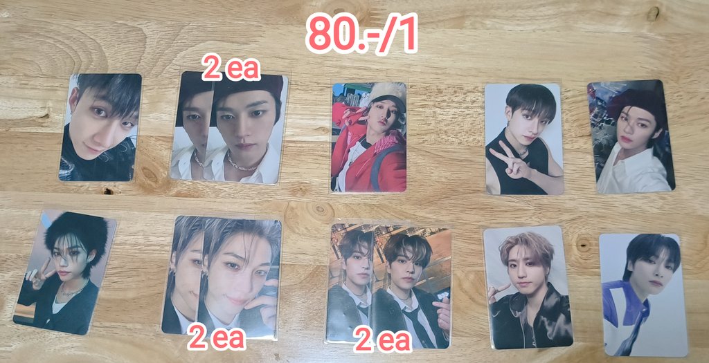 MCBow4's tweet image. 📌WTS ขาย

การ์ดบั้ม การ์ดดิจิ 5 Star

ใบละ 80 ฿ ทุกเมมเบอร์
ค่าจัดส่ง 35 ฿
ซื้อครบ 200฿ จัดส่งฟรี

#ตลาดนัดเด็กหลง #ตลาดนัดstraykids