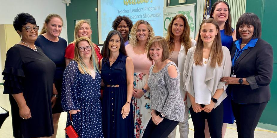 Blog by @AFTunion eLearning. Look at the smiles in this picture, they're teacher leaders🥇 & empowered💪🏼 educators. Along w the Teacher Leaders Program, professional learning is one of many resources the AFT offers members aftelearning.org/node/3767 @Brianna__Koch__ @LisaEdickinson
