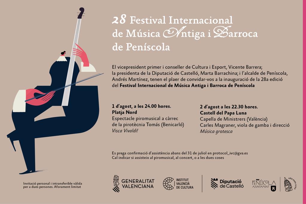 ColeccionMMoret's tweet photo. El próximo 2 de agosto @CDMinistrers ofrecerá en Peñíscola el concierto Música Grotesca, un programa encargado específicamente por la Colección Mariano Moret con motivo de la exposición #TesteGrottesche. Portada y libreto de dicho CD están ilustrados con grabados de la colección. https://t.co/KyR9CTlKwG
