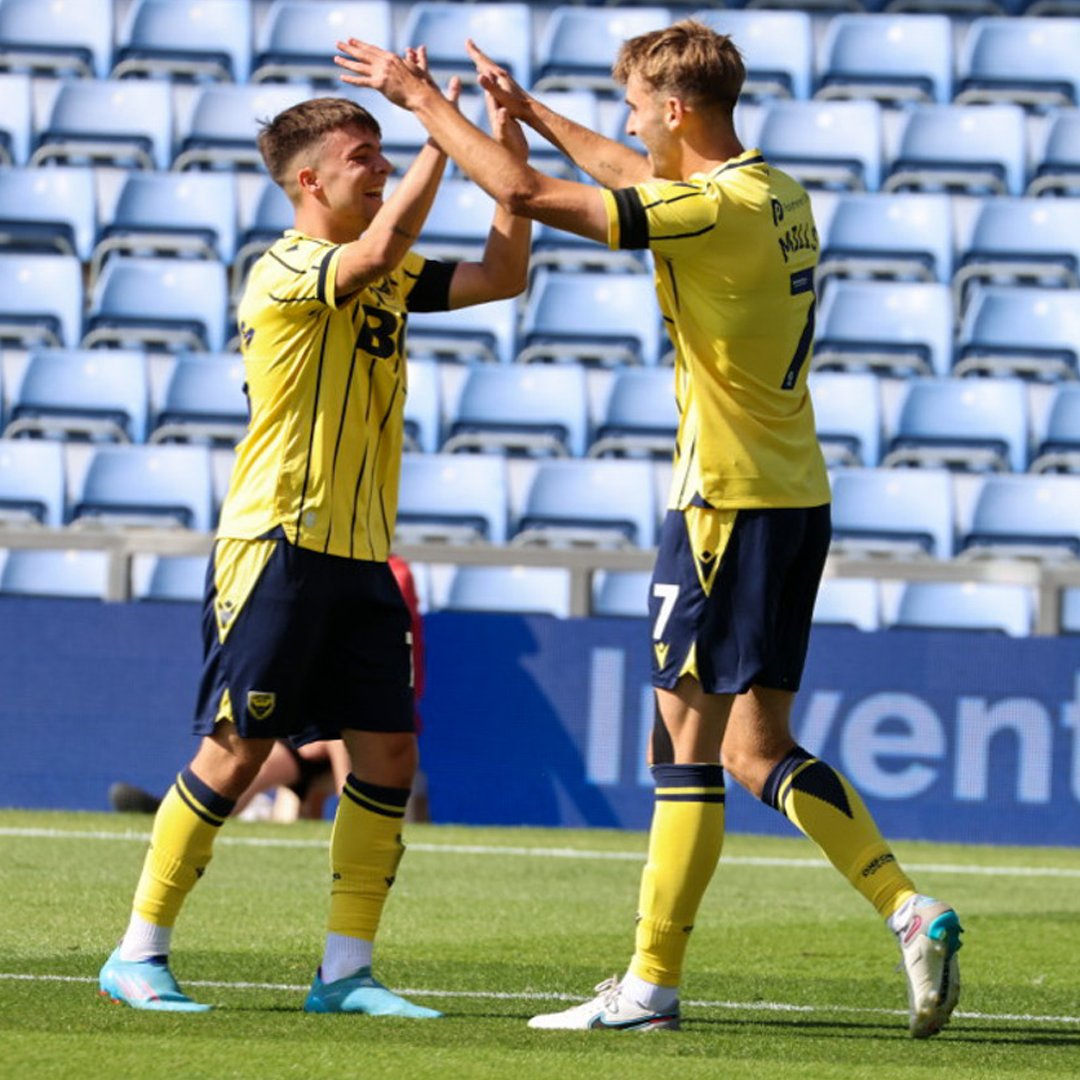 𝐅𝐔𝐋𝐋 𝐓𝐈𝐌𝐄

A 5 star performance to round off pre-season! 🌟 

How good was that Yellows!?

🟡🔵 #OUFC | 🟡 5-0 🔵