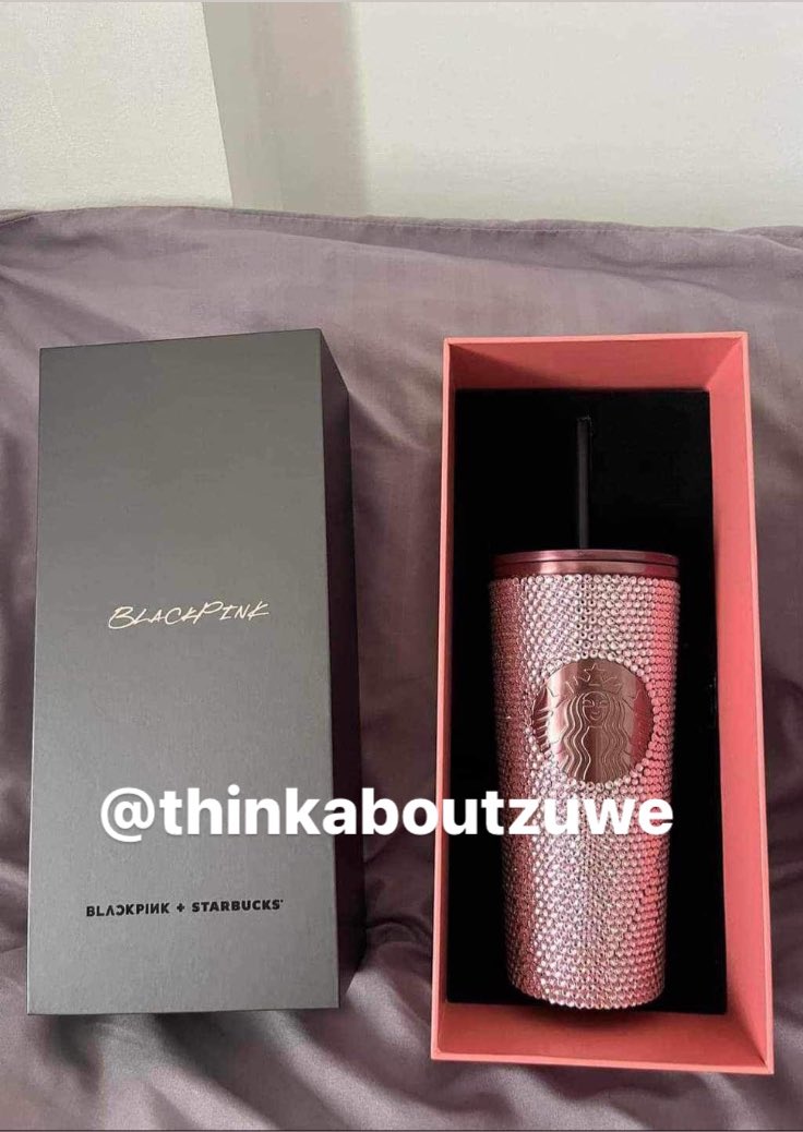 ohhmyjoshness's tweet photo. WTS LFB STARBUCKS X BLACKPINK LISA’S PICK 

from the Philippines, helping someone sell this, can ship internationally 
#BLACKPINKxSTARBUCKS #BLACKPINK https://t.co/tZ7HDGg4IQ