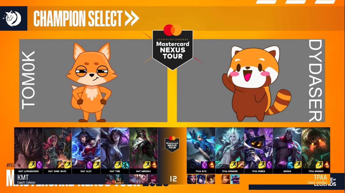 LDLC_NightFoxes's tweet photo. C'est l'heure de la dernière game de de la journée ! Nos TPAA affrontent les @KlanikEsport Minots ☀️
📺 https://t.co/GQivYxucVK
#FeartheFoxCubs #TPAAWIN 🔴⚫️ https://t.co/SGerbpxgeR