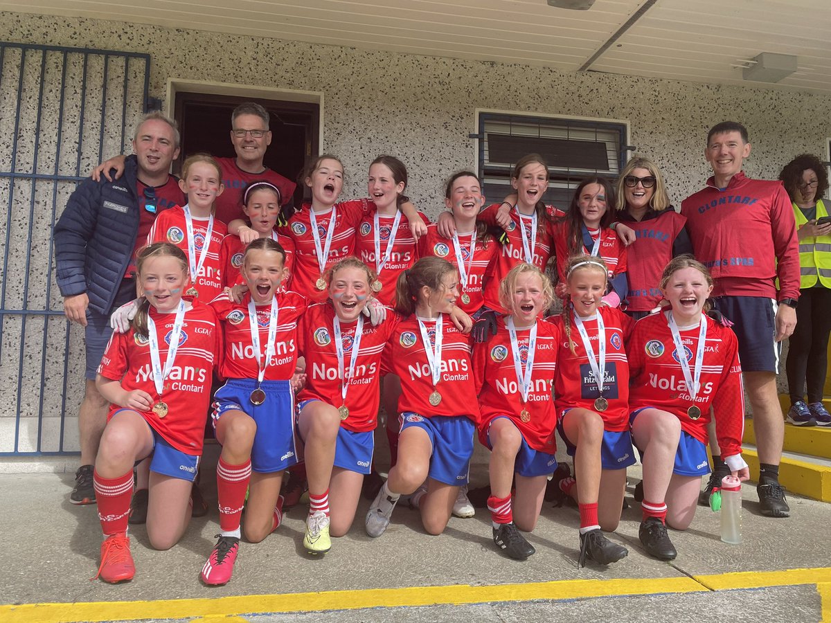 ClontarfGames's tweet photo. U12 girls Gaelic Football team are Leinster champions https://t.co/KTD4w1alvV