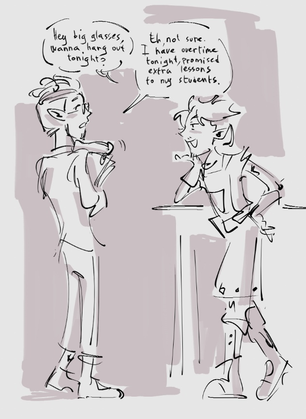 yah3e7y's tweet photo. #theowlhouse matt and his support team https://t.co/aMJ0KDVuFG