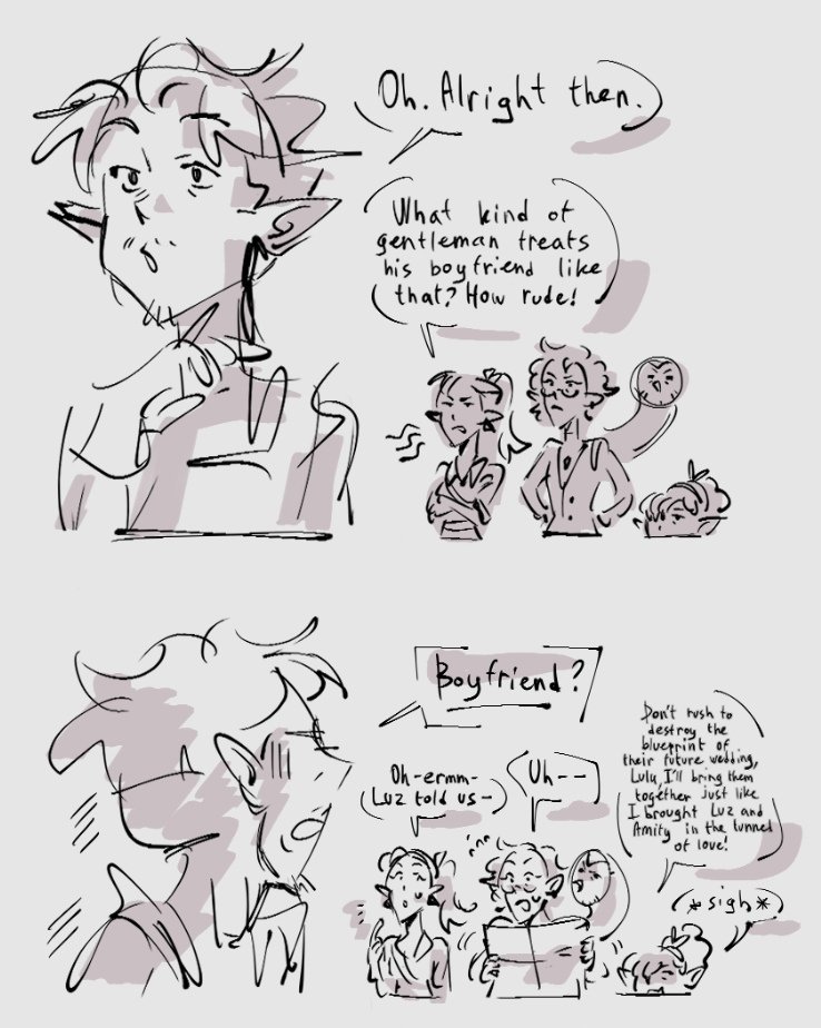 yah3e7y's tweet photo. #theowlhouse matt and his support team https://t.co/aMJ0KDVuFG