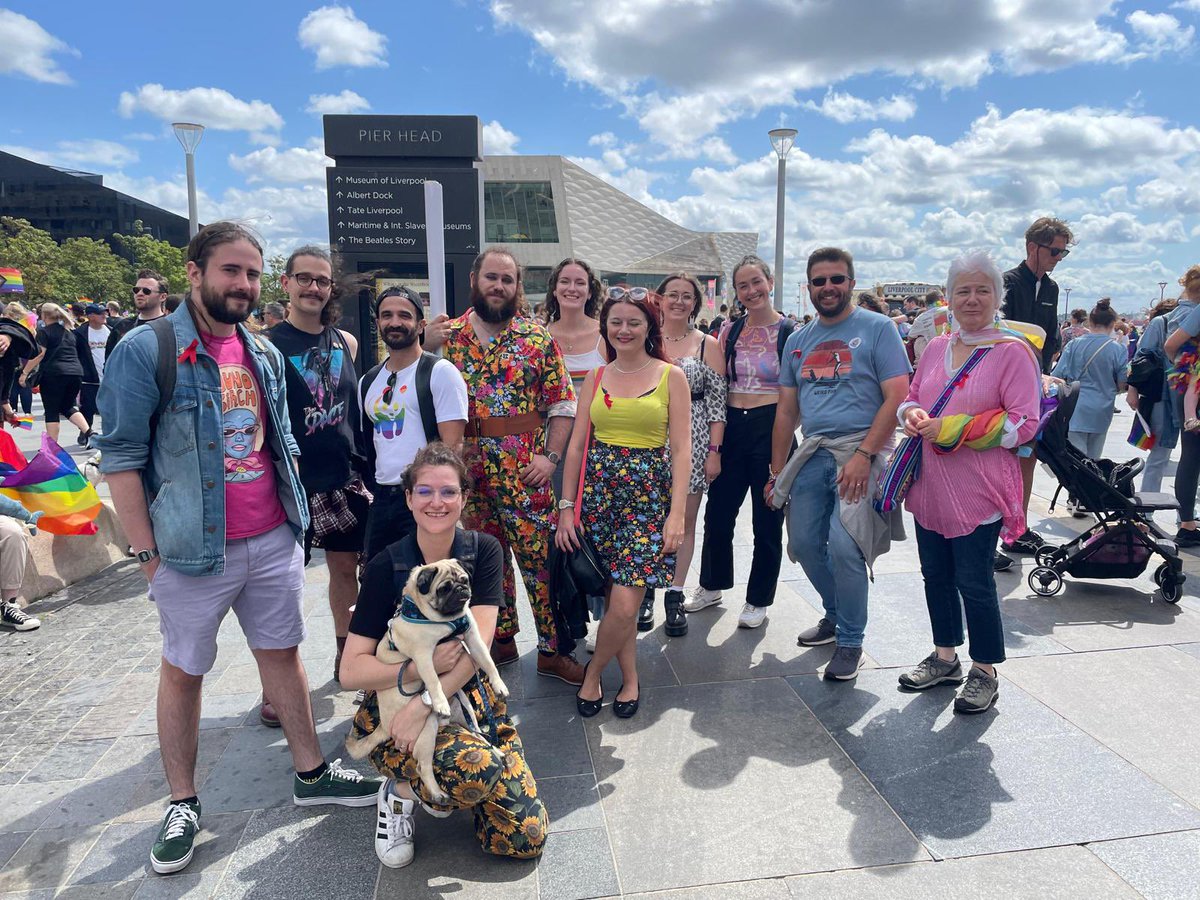 What a lovely day we had at <a href="/LCRPride/">LCR Pride Foundation</a> #LiverpoolPride 🤍🩷🩵🤎🖤♥️🧡💛💚💙💜