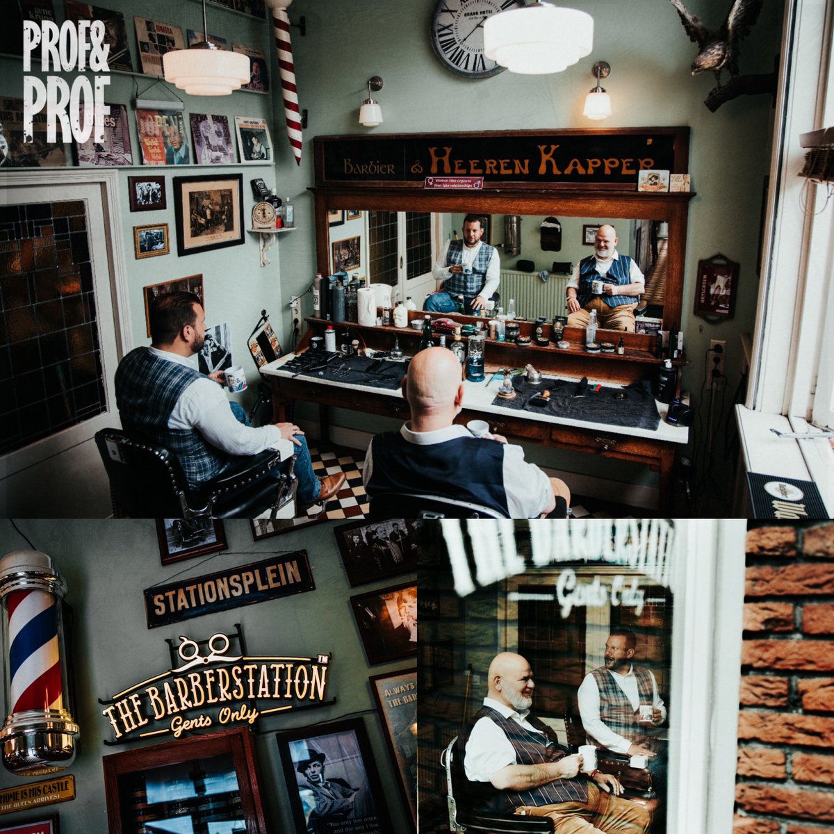 Prof &amp; Prof zijn niet bij Barbie 💗, maar worden ‘geknipt en geschoren’ ✂️ 🪒 bij de Barbier 💈, klaar voor Lawlands, op 15 september. Uiteraard met een Warsteinertje 🍻 in hun ☕️ mokjes. Voor nu: een goede vakantie gewenst namens 🎓&amp;🎓!