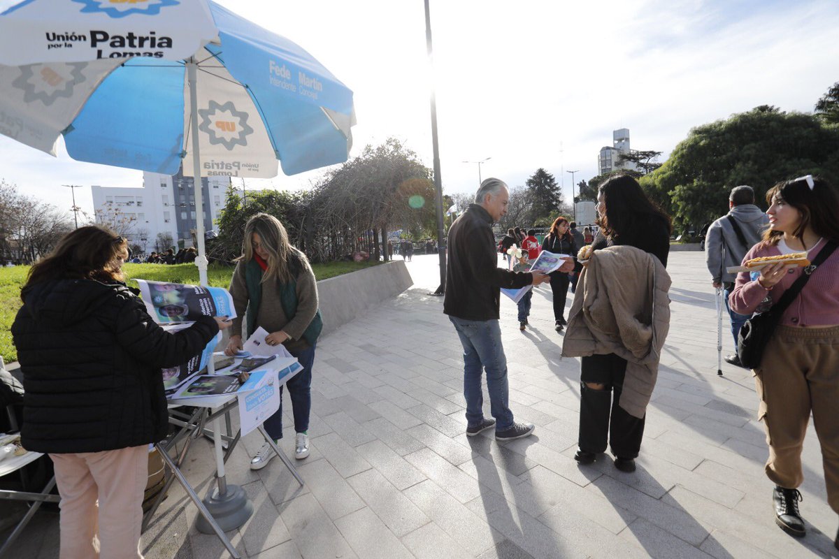 ☀️ | Barrio por barrio, puerta por puerta y voto a voto vamos a construir el Futuro de Lomas, de la Provincia y de la Argentina. ❤️

🇦🇷 <a href="/fotermin/">Federico Otermín</a> intendente.

#DefenderALaPatria