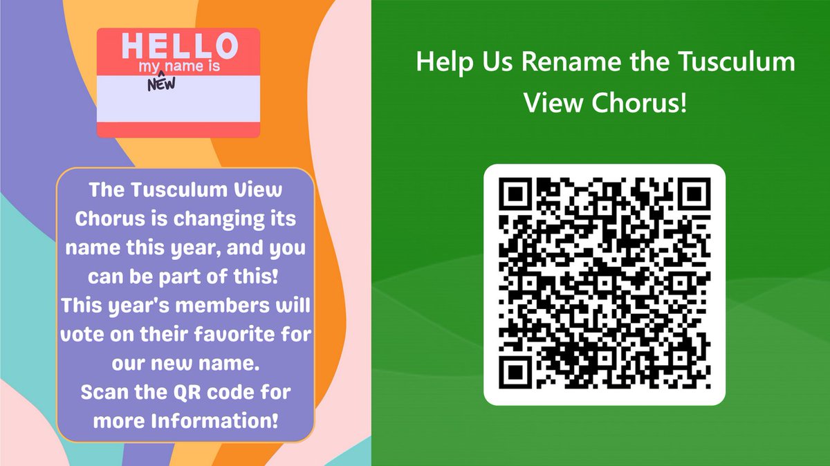 New school year, new excitement for chorus! Check it out for more info!