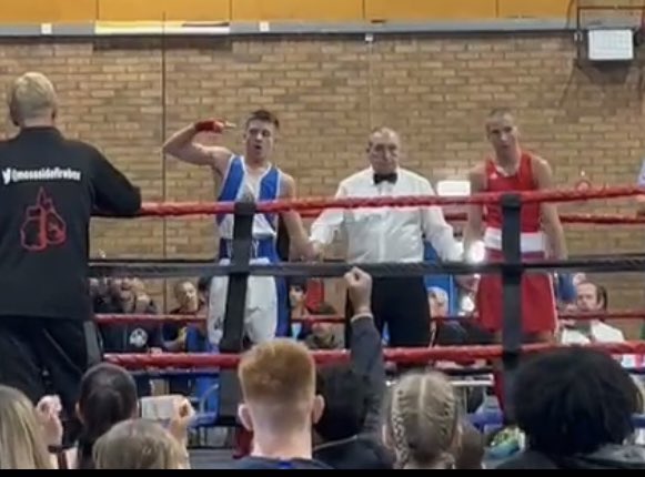 marc_howson's tweet photo. Great 🥇 for Harry today at the Manchester box cup , beating a good kid from the Slovakian national team 🥊 @ELITEPathwayLT @DeptLch https://t.co/MVYQdLAnVX