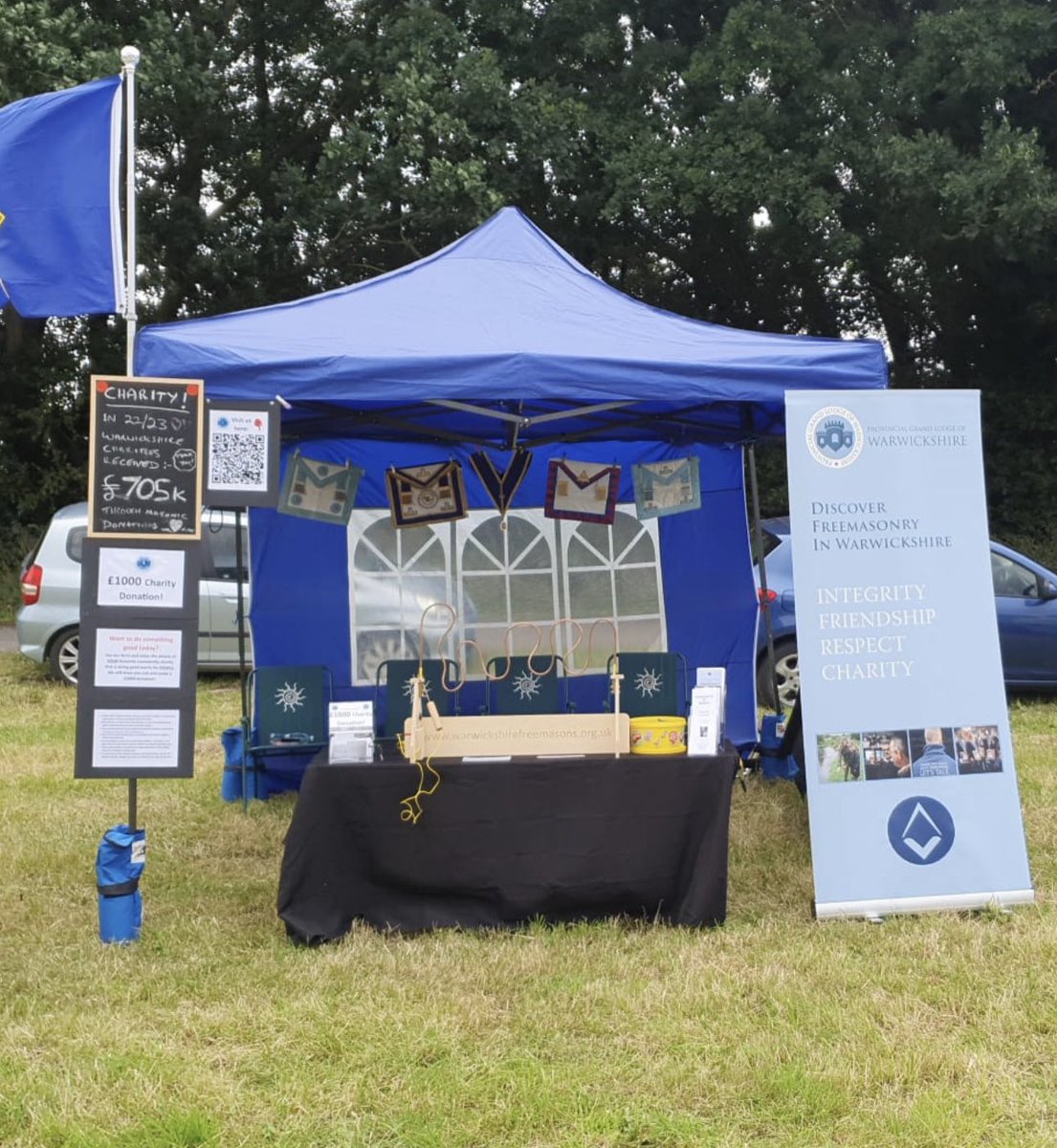 jmsxdltn's tweet photo. Had a super day out today with the @WarksFreemasons Let’s Talk Team at the Shustoke show. Engaging with the public about #Freemasonry.
#Freemasons #ShustokeShow #Shustoke #PublicEngagement
@UGLE_GrandLodge https://t.co/ogtdznh9jq
