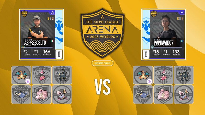 ¡Hora de la Final de los Ganadores! Tenemos un choque europeo con ASPrescelto y PvPDavid07. ¿Quién avanzará a la Gran Final? Miren EN VIVO ahora twitch.tv/silpharena