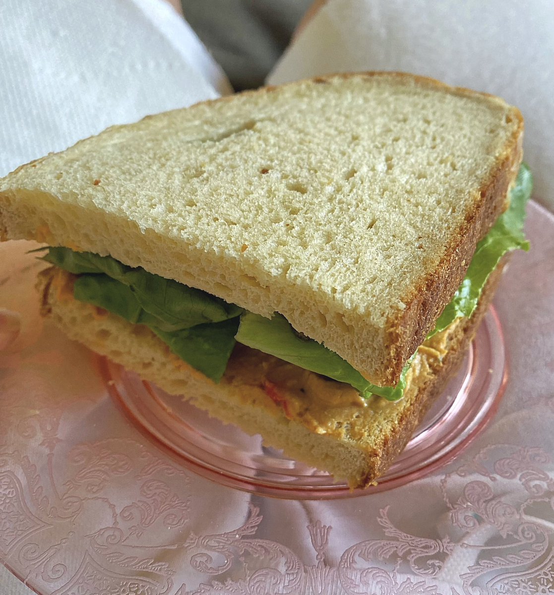 ShabbyNChic's tweet photo. Does this sandwich look good or is it just bc I’m so hungry?! 🤤🤤 https://t.co/vvpJeOgsSt