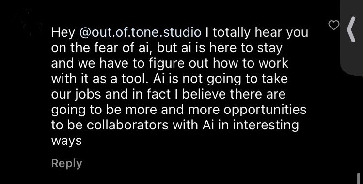 distilled_ink's tweet photo. #ArtistOnTwitter , I need your help. Recently I got into a little disagreement with a pretty big craft fair organizer, bc they posted a piece of AI art and in the caption talked about how good and convenient ai art is. The chat is below. What do y’all think? https://t.co/WPhBI5npAs
