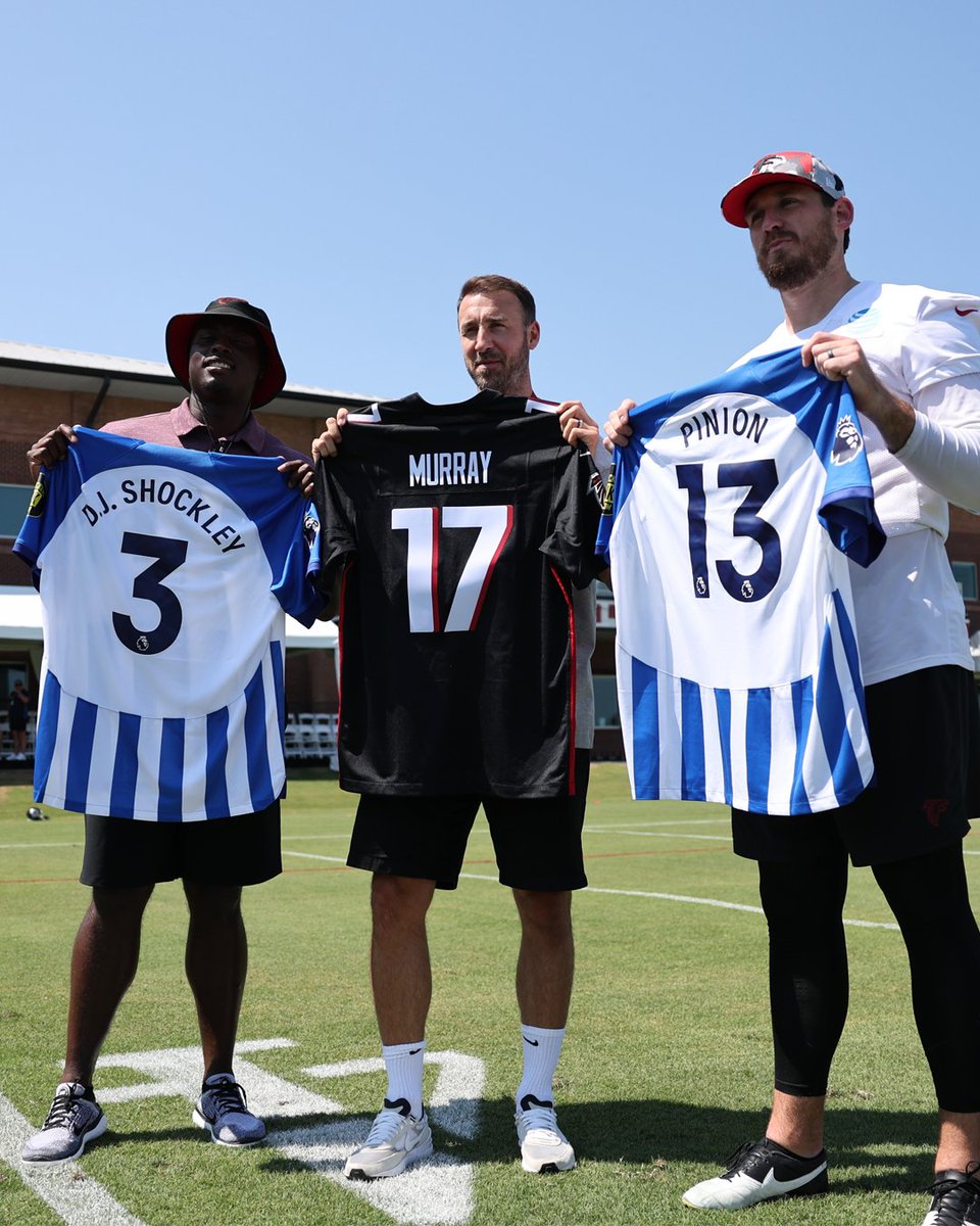 Another <a href="/NFL/">NFL</a> visit for Glenn! 🙌 Thanks for hosting us, <a href="/AtlantaFalcons/">Atlanta Falcons</a>! 🏈 <a href="/NFLUK/">NFL fan in the UK</a> 📸