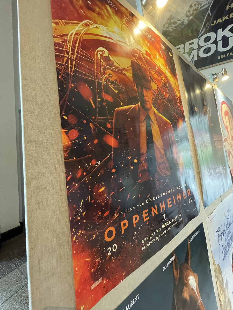 Such a great movie - not an ordinary <a href="/Chris_Nolann/">Christopher Nolan</a> but still a BLAST #Oppeneheimer #Yorck