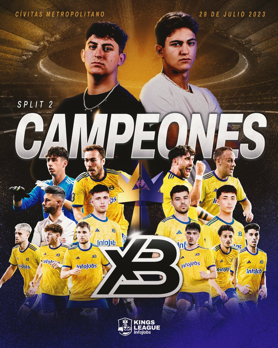 👑 SALUDAD A VUESTROS NUEVOS REYES.

#KingsQueensFinals #InfoJobs