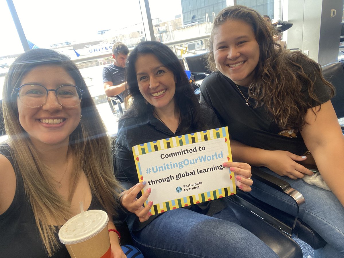 Meeting fellow Ambassador Teachers. Ready for our new adventure 🌎 <a href="/danilirpa0413/">Daniela</a> <a href="/karolalvarezn/">Karol Alvarez</a> <a href="/ParticipateLrng/">Participate Learning</a> <a href="/Belvoir_Eagles/">Belvoir Elementary</a> 
#UnitingOurWorld #PLOrientation2023
