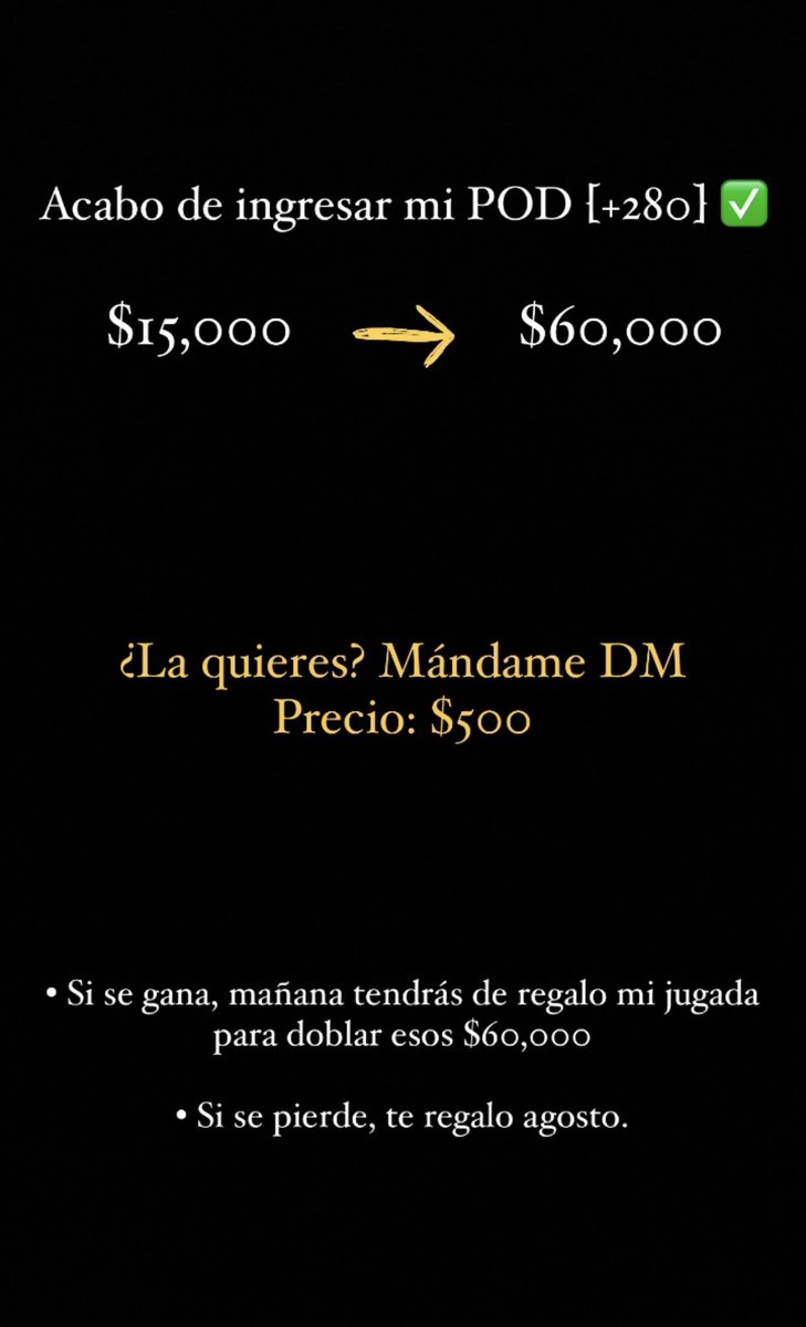 LuisSilvaGG's tweet photo. Voy a regalar mi POD a 5 personas entre las que den RT.

La Leagues Cup está regalando dinero y este finde espero meterme al menos 100k.

Buena vibra para sus jugadas✌🏼 https://t.co/fosRk4UEZr