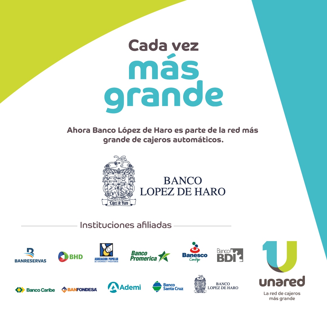 BanreservasRD's tweet photo. Realiza consultas y retiros con tu tarjeta de débito sin costo adicional, en los más de 1,700 cajeros de los
bancos afiliados a nivel nacional.
#Unared ¡La red de cajeros más grande del país! https://t.co/K2ia1Ib0A7