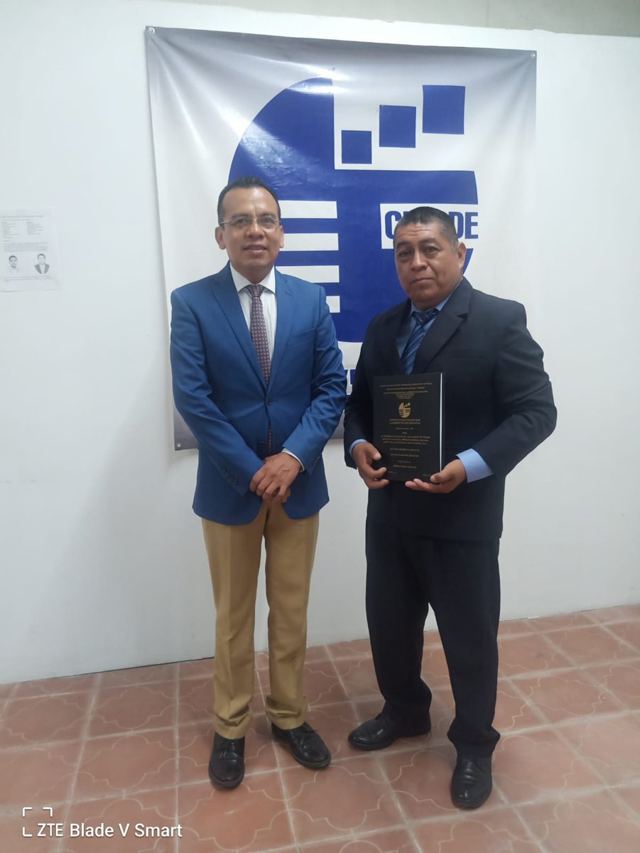 CinadeOficial's tweet photo. FELICIDADES!! C. DOMINGO PANAL NARANJO, POR LA OBTENCIÓN DEL GRADO DE DOCTORADO EN GESTIÓN EDUCATIVA.
#CINADE MÁS DE 20 AÑOS FORMANDO LÍDERES
#SEDEVALLES https://t.co/CiTkYVPlzl