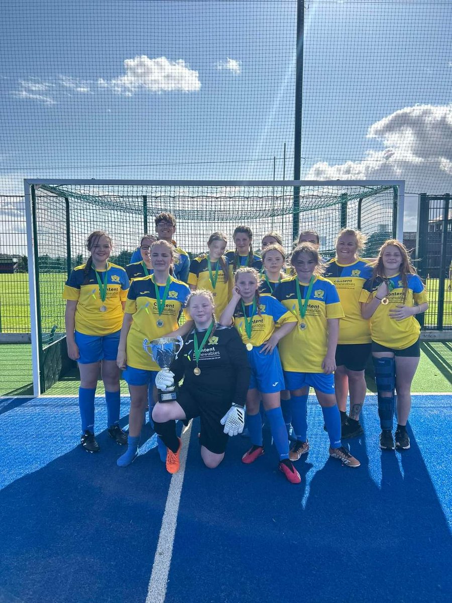 130 Bucks
300 miles
A million smiles
And 3 trophies . Well done to ALL our players at the <a href="/GlentoranIFC/">Glentoran IFC</a> cup today. What an amazing experience for all involved. #UTIB 💛💙@stevemorganfdn <a href="/sported_UK/">Sported</a> <a href="/EMRmetal/">EMR Metal Recycling</a> <a href="/c_renewables/">Content Renewables</a> <a href="/unisontheunion/">UNISON - UK's largest union</a> 👏👏👏👏