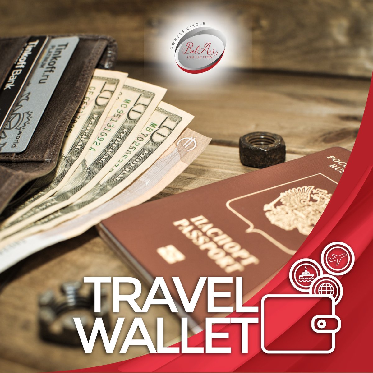 BelAirOC's tweet photo. One of the benefits of belonging to the BelAir Owners Club is the Travel Wallet, which allows you to use the fee payment as a credit for subsequent trips. More information at memberservices@belairowners.com #travelwallet #travel #BelAir #BelAirOwnersCircle https://t.co/wRriFqCMX7