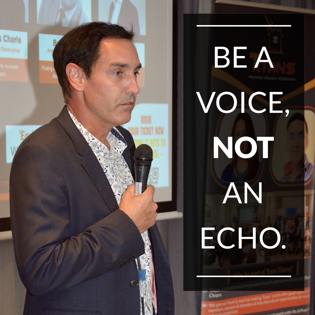 property_andrew's tweet photo. Do you agree?
Be a voice not an echo. Set the trend set your direction
#beavoice #voice #echo #setthetrend #trend #direction #propertyentrepreneur #propertycoach #propertymentor #propertytraining #propertytrainer #propertymentoring #propertycoach https://t.co/VRwcwDHsRw