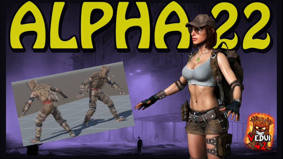 Vedui42's tweet photo. 🧟 7 Days To Die Alpha 22 

Character Visuals, Animation and Armor update thoughts!

🔷 https://t.co/dvDAzaqnor 

#7DTD #7DaysToDie #ALPHA22 https://t.co/ONMJQvSXjb