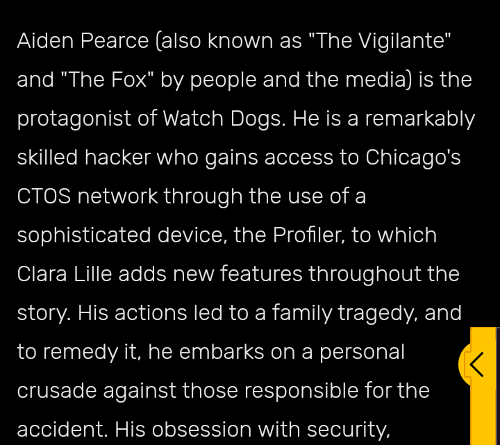WatchDogsnewfan's tweet photo. Real Aiden Pearce Information! https://t.co/KgwIPvhUdH