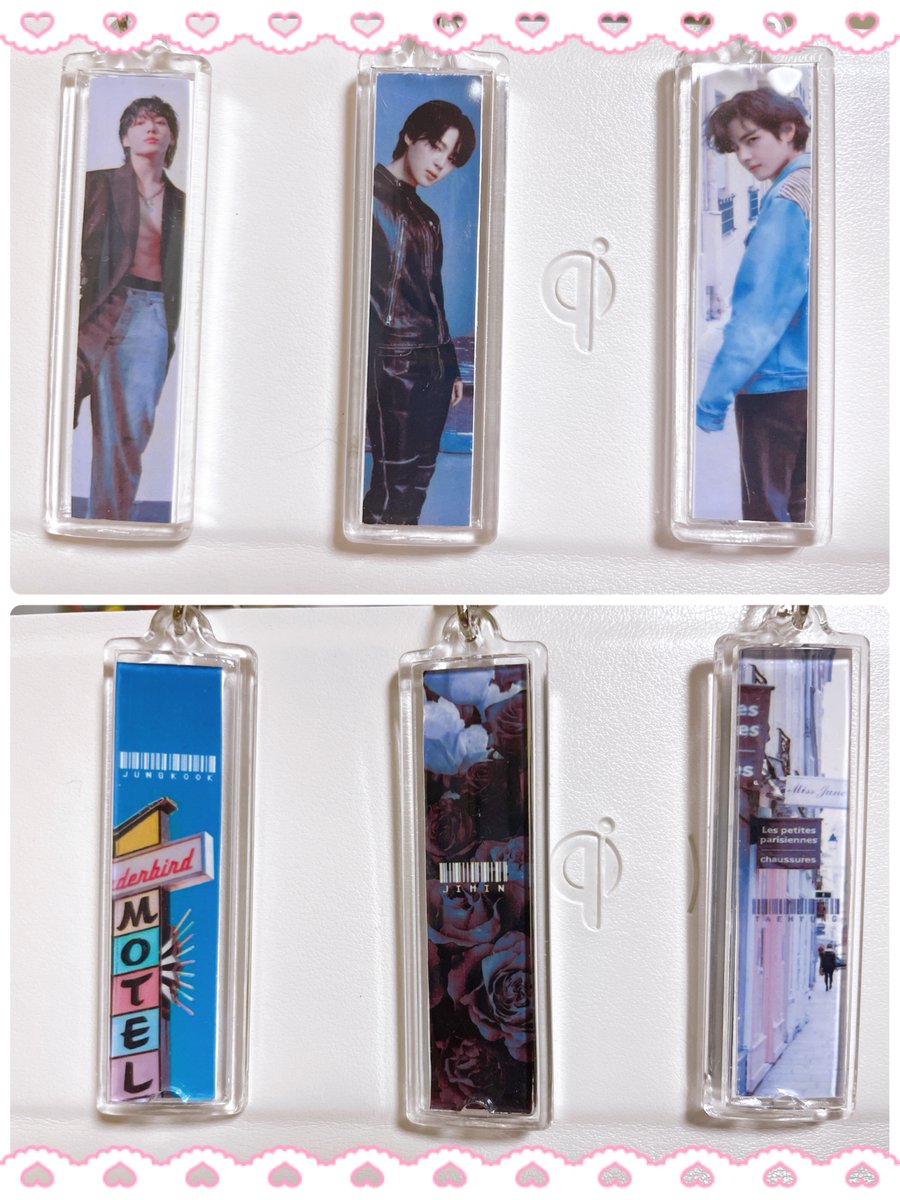 halnok_btsarmy's tweet photo. 💜BTS Stick Keyholder💜

・原画のみ配布（画像3、4枚目）
・印刷サイズ：写真用紙L版（フチ無し）
・キャンドゥのスティックタイプフォトキーホルダー 使用
裏面には各メンバーの名前入りです✨
ご自分用、ソンムルなどにもぜひお使い下さいね🫰
❤️・RTはお気持ちで…😊
#BTS配布 #BTS加工 https://t.co/KW7qB4OhjC