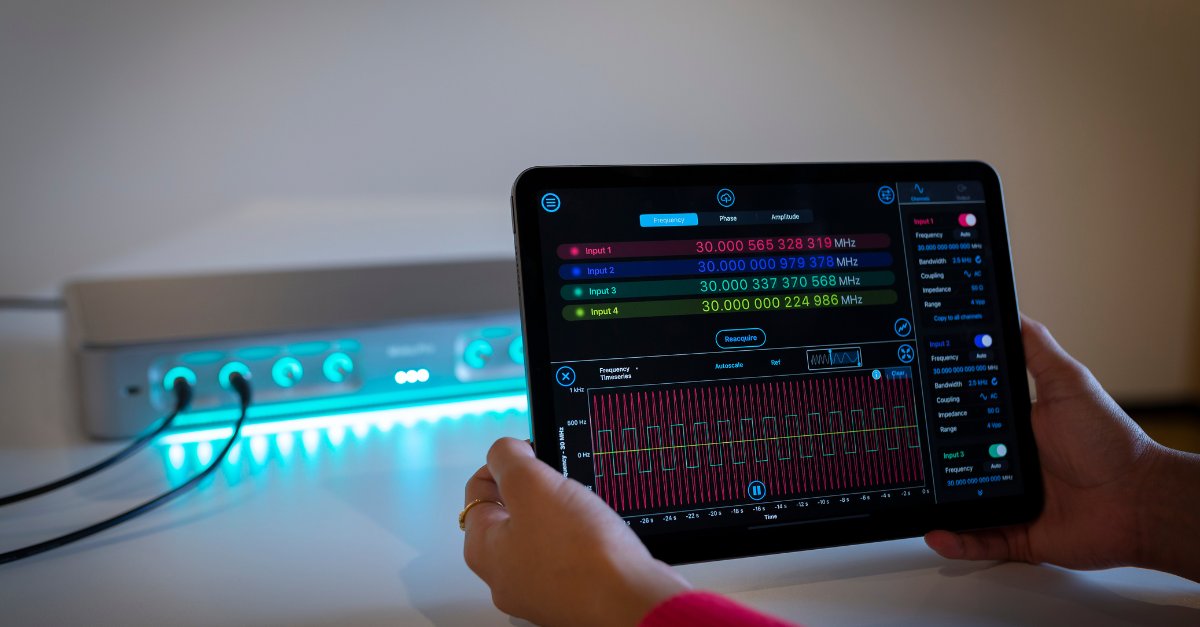 LiquidInstrmnts's tweet image. From #directedenergy to #interferometry applications, the highly versatile Moku #Phasemeter provides exceptional dynamic range with zero dead time. Test smarter with real-time graphs and an integrated Data Logger. Welcome to a new era of test.

Read more: hubs.ly/Q01Zl8Vh0