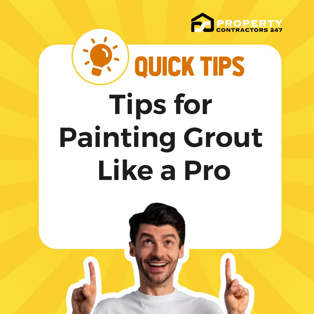 Contractors247's tweet image. Learn expert techniques to achieve a seamless and polished look for your tiles! 

#PaintingGrout #TileMakeover #DIYHomeProjects #builder
#handyman #plumber #electrician #painter #london