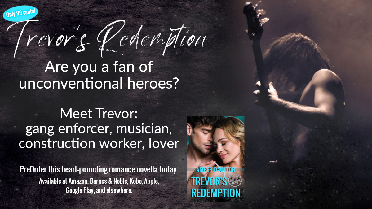#HobbyCareerPassion: Amber Daulton with Talent Untouched
Trevor is an unlikely hero, but he does his best to be a good man trapped in the middle of adversity. He gets personal, so check out his guest post here:
aliciadean.com/2023/07/25/hob… via @Alicia_Dean_
#RomanticSuspense #AHAgrp