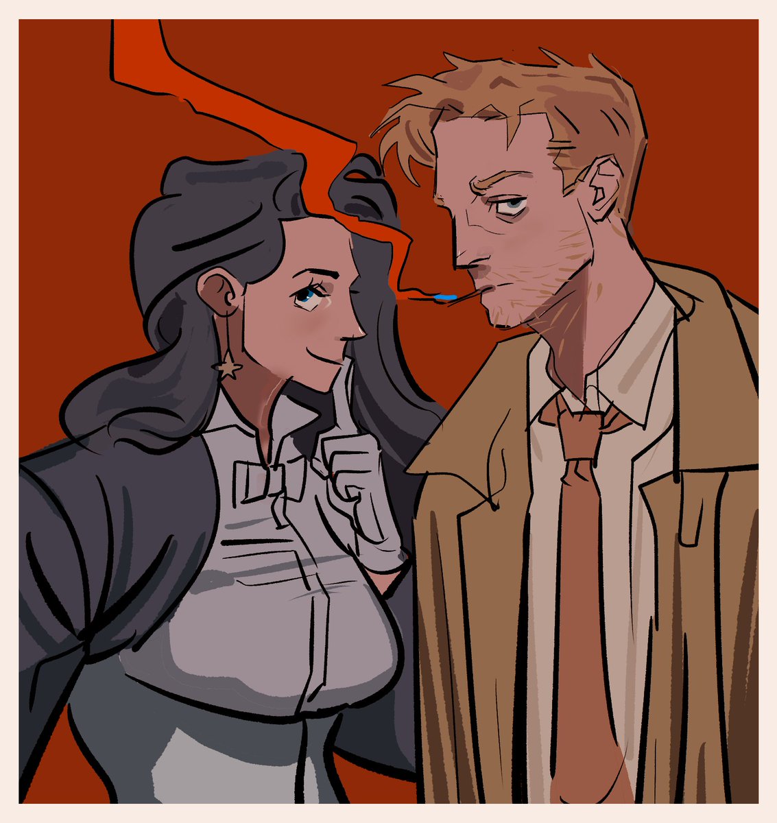 appricot_'s tweet photo. john constantine and zatanna doodle https://t.co/xW7MHnEByJ