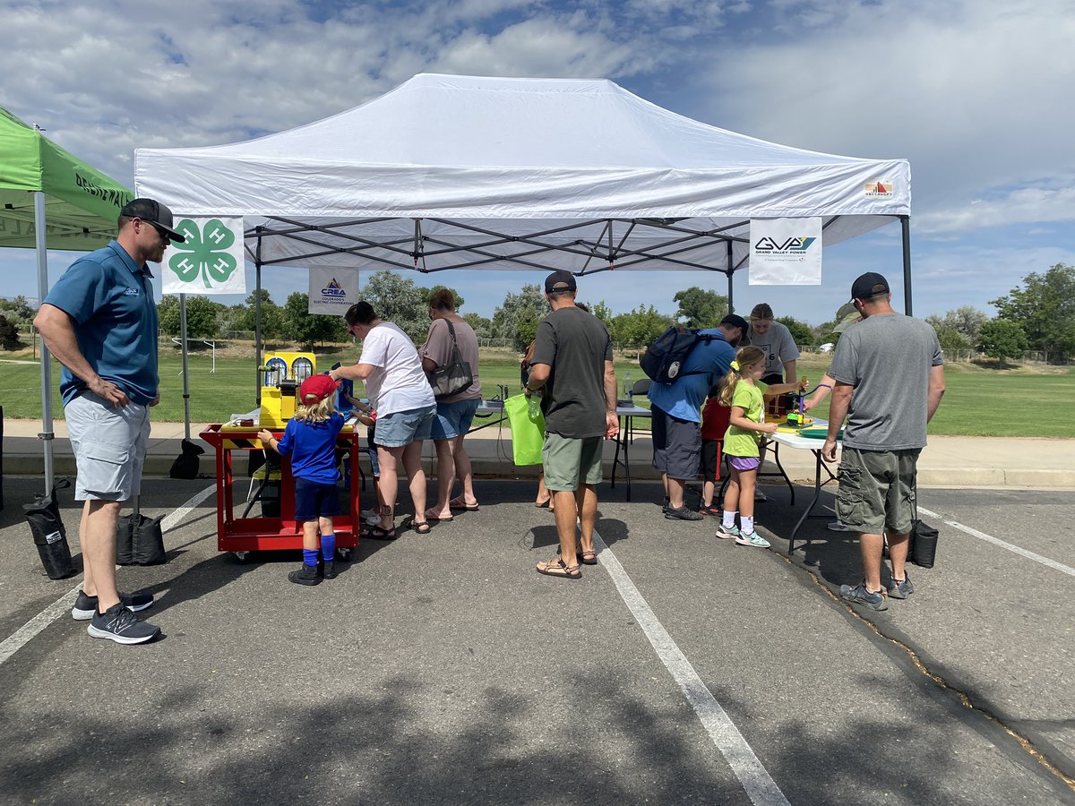 It’s electrifying! We’re at <a href="/PBSKIDS/">PBS KIDS</a> FEST with the Energy Lab from <a href="/csuextension/">CSU Extension</a>! Join us through 1:00 pm at Long Family Memorial Park in Clifton for lots of fun STEM activities and PBS characters! <a href="/rmpbs/">Rocky Mountain PBS</a>