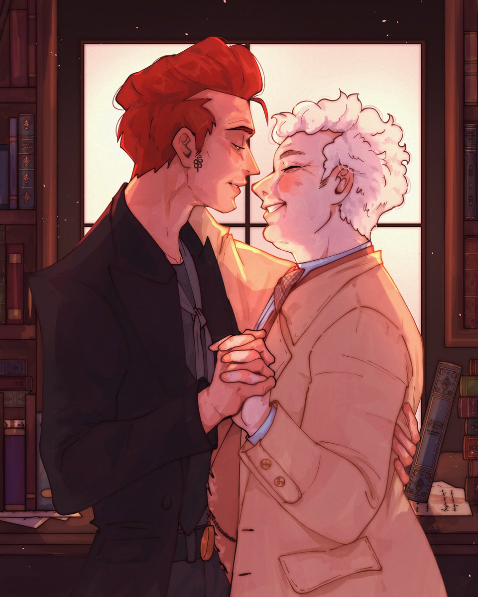 fedzz_z's tweet photo. good old-fashioned lover boys☕️🍷
#GoodOmens #GoodOmen2 https://t.co/S03J1uRqw5