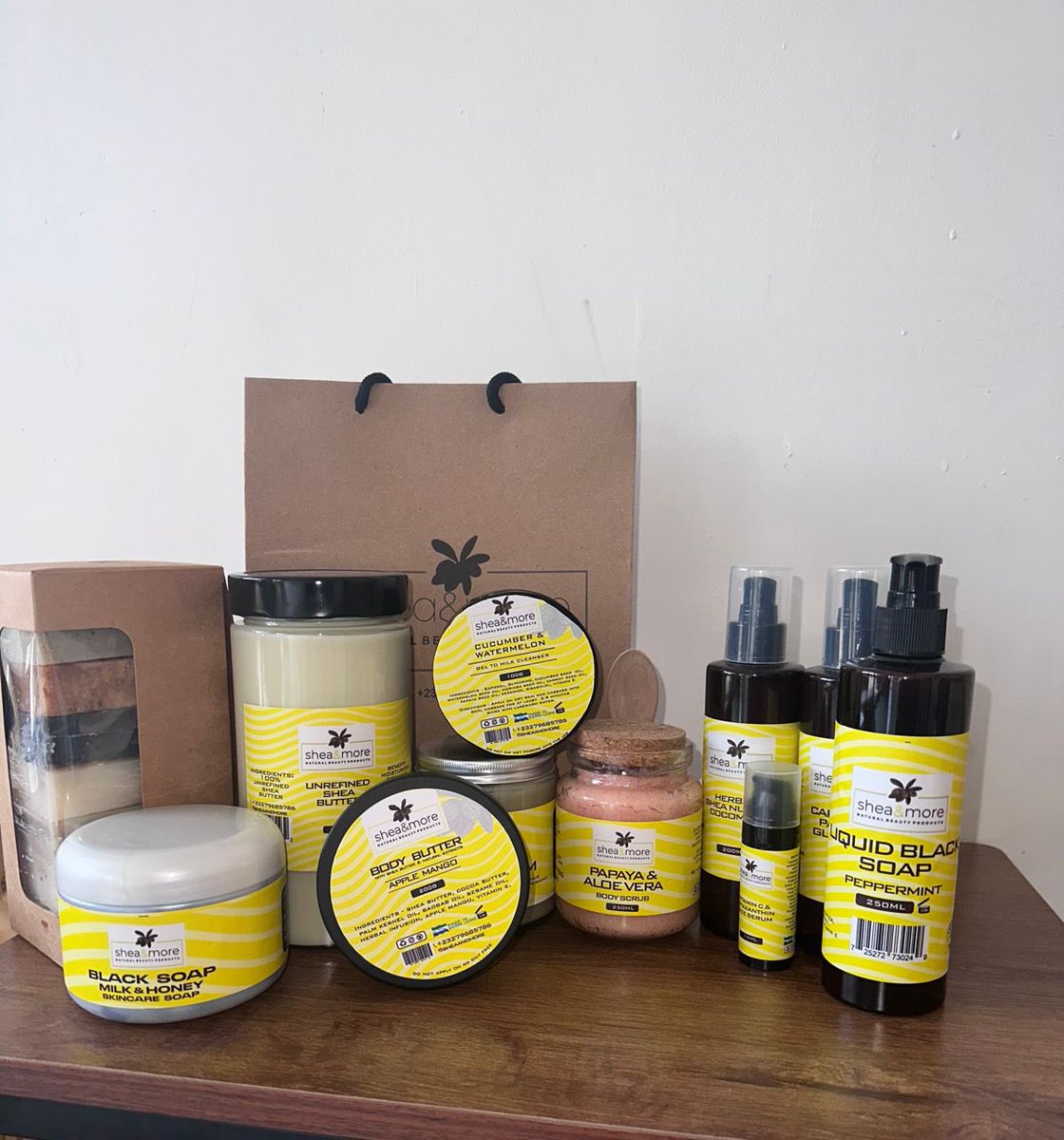 Shea and More natural beauty cosmetics is a skin and hair care brand that uses mostly locally grown ingredients to produce clean, safe, and elegant beauty products. 

#OrganicBeauty #NaturalSkincare #SheaButterMagic #EcoFriendlyLiving #GreenBeauty #NourishYourSkin #HealthyChoices