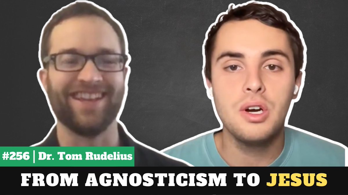 Dr. Tom Rudelius (@RudeliusTom) joined me to talk about his journey from agnosticism to Christianity. Check it out!!!

youtu.be/7QMX-9PVmyM