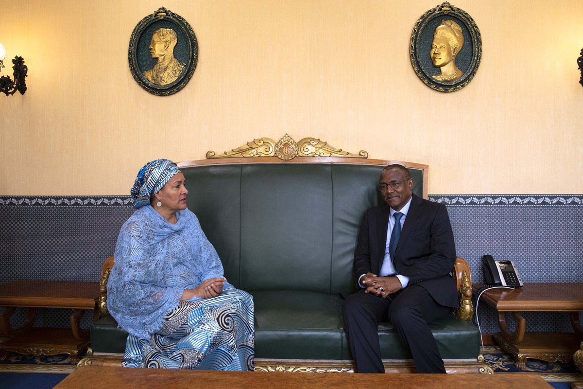 mbeavogui's tweet photo. @mbeavogui Energizing meeting with my sister @AminaJMohammed UN Deputy Secretary General at the margin of the UN Food Summit. Thank you for your relentless efforts to secure a sustainable Food System for All. @UN,@IFAD #FoodSystems #FoodSecurity https://t.co/EZFDmHbQWj