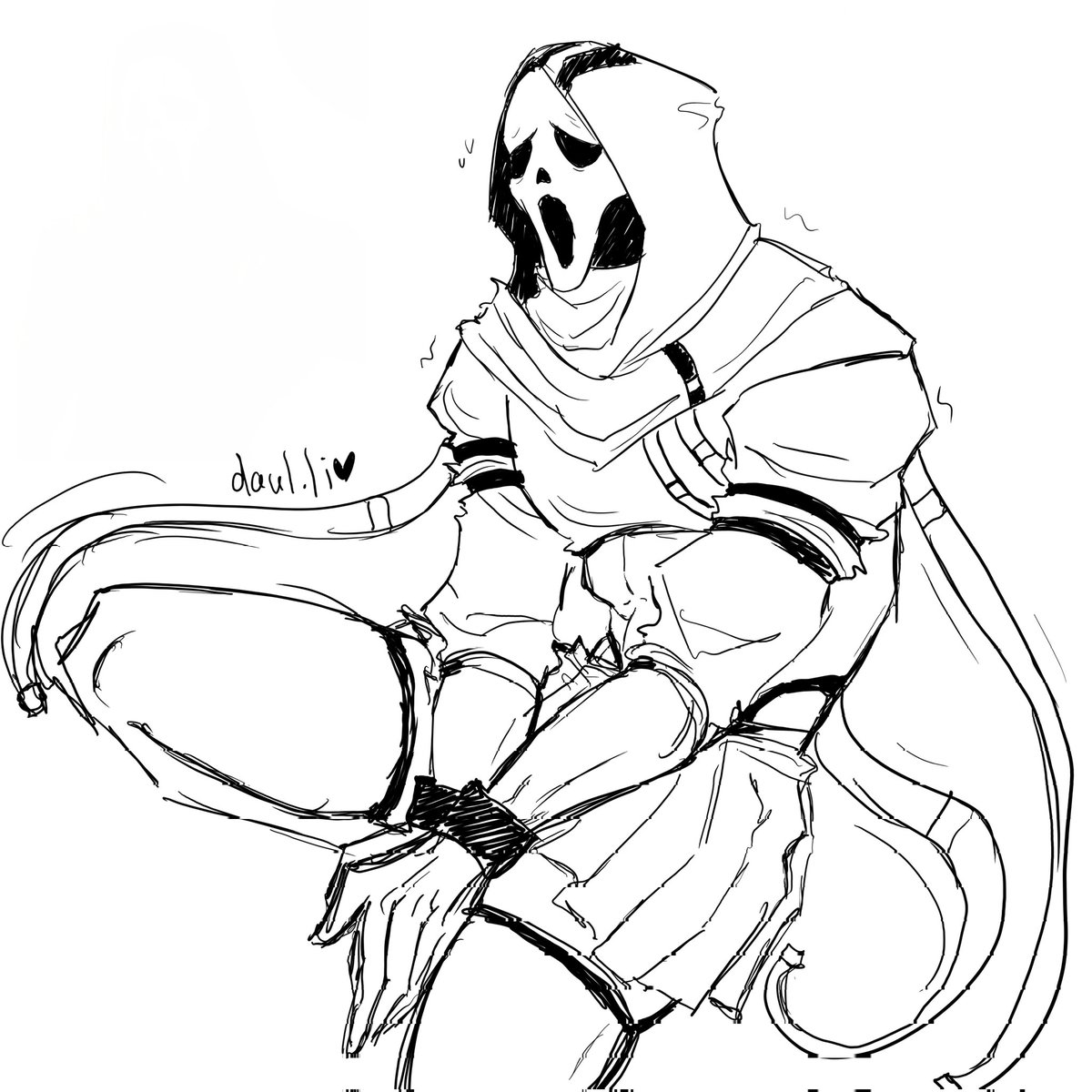 daul_li's tweet photo. Ехехе жепка 

#art #ghostface #yaoi https://t.co/QNMYXyRfSx