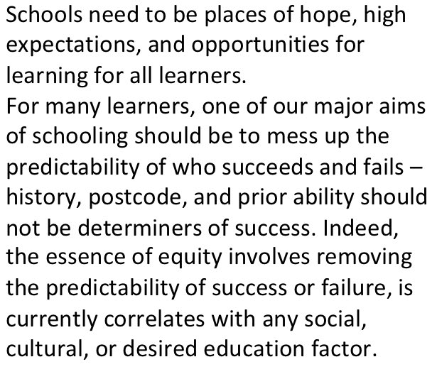 @ChrisChivers2 @adven_slearning @VisibleLearning @john_hattie @PrimaryRocks1 @HantsPriSLT @LisaJNeedham @MartynBeales @MartynReah @laura_mcgann @SarahSouthall5 @francescaprett2 @miss_tgoddard @penfoldno1 @hiasenglish @MathsHias “Teachers, learners, families and leaders need to focus more on discovering success and upscaling.” @john_hattie @VisibleLearning