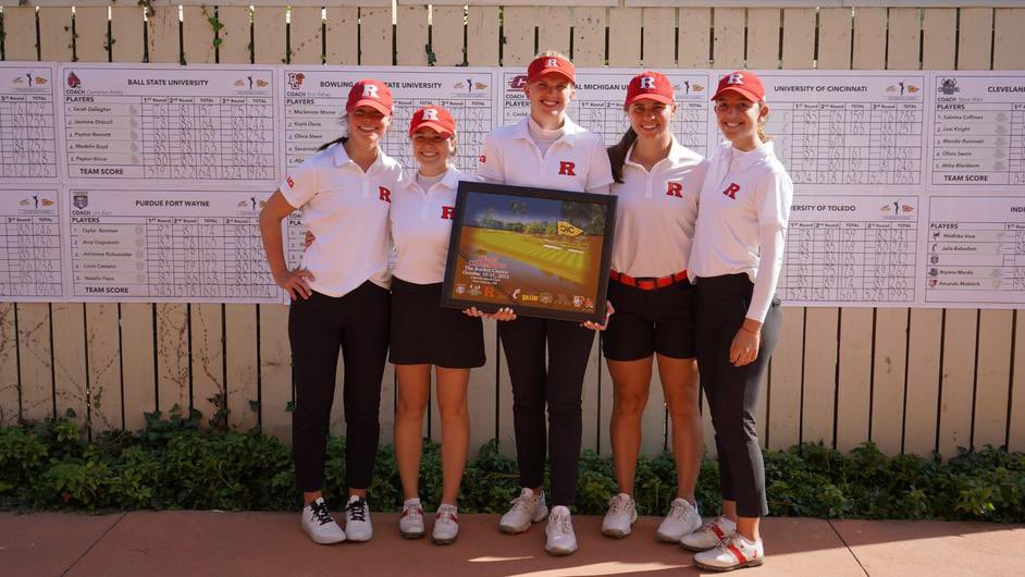 RUAthletics's tweet photo. #ScarletSpotlight: @RutgersWGolf
β³ Nordvik, team win Rocket Classic
β³ Devine ties for first at Badger Invitational
β³ Devine finishes fifth at B1G Championships
β³ 5οΈβ£ earn WGCA All-America Scholar recognition
#yeaRinReview https://t.co/nnIJvhmxZD