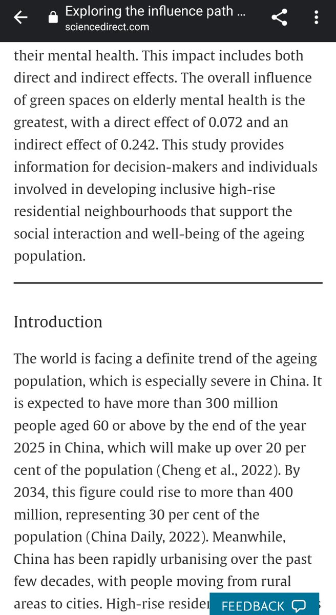 StreetTreck's tweet photo. 𝓢𝔱ᖇ𝐞Ⓔţ 𝐓𝓻Ⓔᶜ𝓀 #53
✍️Qunfeng J et al #Journal of #SustainableCities and #Society #July2023
"#Exploring the #Influence of #Highrise #Residential #Environment on #MentalHealth of #Elderly"
#StreetTreck🛤️ #FullArticle⏬
https://t.co/PbY9OWOe5v
https://t.co/7w4zPlPP7a https://t.co/tPEqv9Quj9