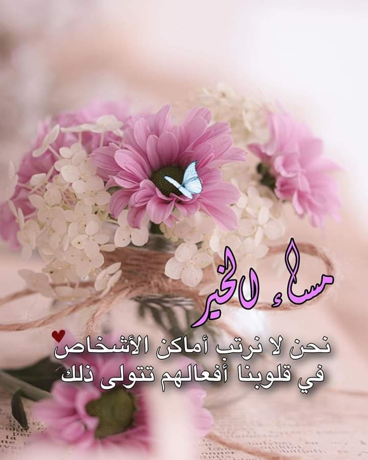 نحن لا نرتب أماكن الأشخاص في قلوبنا !!!أفعالهم تتولى ذلك

🌹❣مساء الخير❣🌹