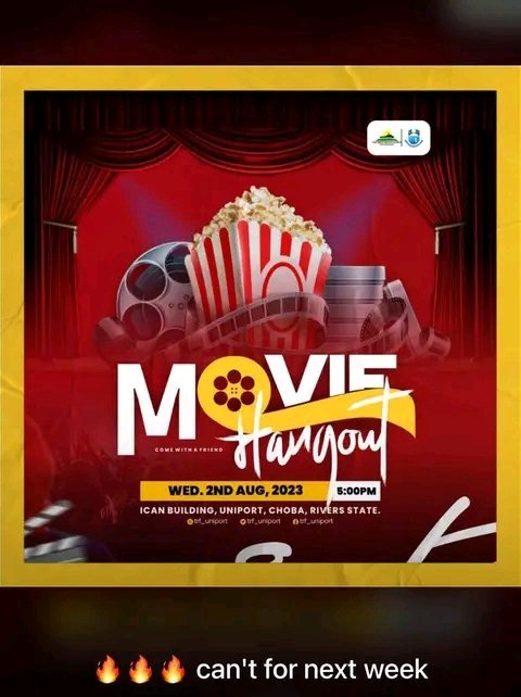 As we count down with excitement..
 Don’t miss out for anything
On the 2nd August 2023.
powerful movie hangout in God's presence.
Bring your friends and come expectant to receive from God.
 FOR RESERVATIONS 
CLICK THE LINK BELOW: 
rebrand.ly/TRFMovieNight

#trfmoviehangout