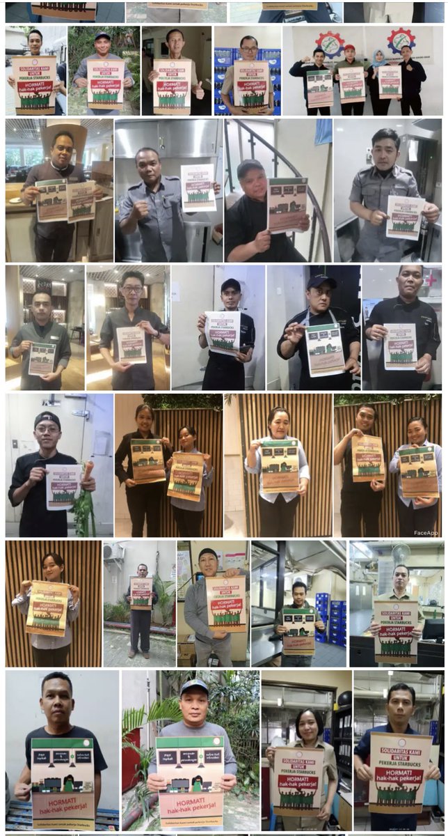 iufap's tweet photo. Workers from Fiji to Japan, Indonesia, Thailand, Cambodia, Myanmar & the Philippines, to India, Pakistan, Bangladesh & Maldives are demanding that Starbucks respect workers’ rights! #TheUnionIsCalling @starbucks negotiate NOW! https://t.co/oK6bYOdWk4