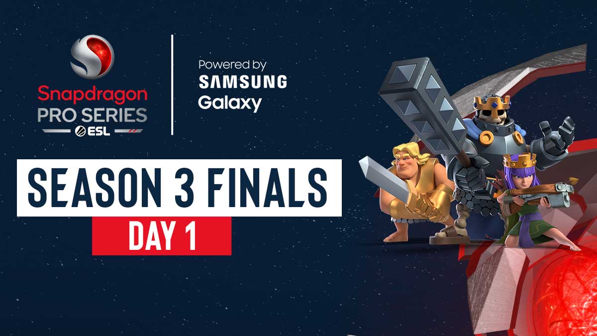 Season 3 Finals of the @ESLClashRoyale #SnapDragonSeries start today with 8 pro players duos battling for the champion spot 👑 📺 youtube.com/watch?v=aWZ6Nz… 🎙️ @richslaton - @kashmantv - @kingminicr