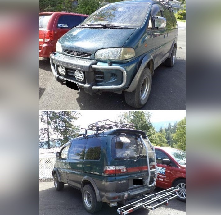 DriveBC's tweet photo. AMBER ALERT

Aurora &amp; Joshuah Bolton

VEHICLES
Dark blue 2012 Dodge BCL SJ 2708
Green 1996 Mitsubishi Delica (right-hand drive)

TRAILERS
White 2018 Maverick Highside horse trailer, BCL 059 94K
Brown 2018 Cougar 5th wheel trailer, model 368, BCL WPM 71B

Call 911 OR 604-599-7676 https://t.co/P7u0gJr0WH