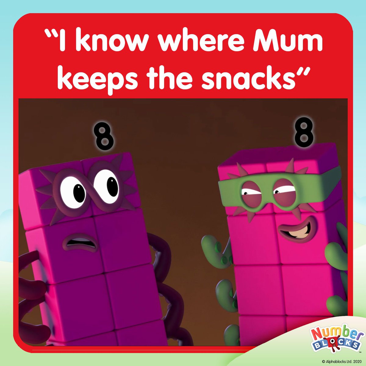 Pi from Numberblocks tweet media